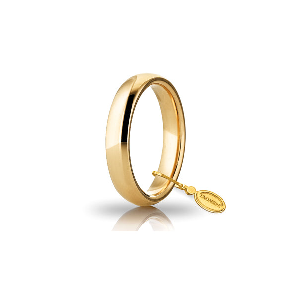 Fede Unoaerre Comoda 4,0 mm in oro 18kt