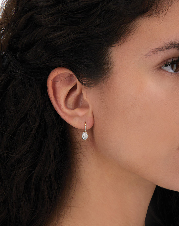 Baby ciliegine Nanis con boules pendenti pavè