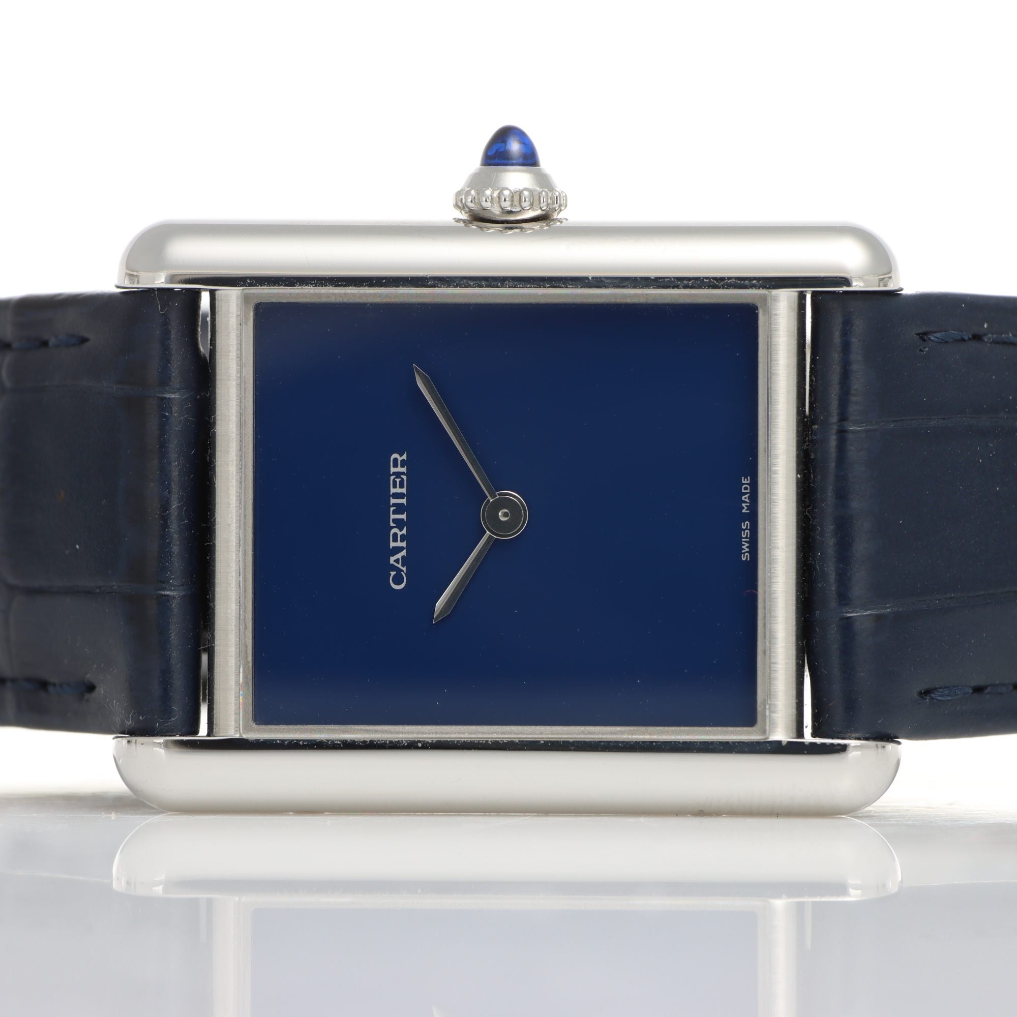 Cartier Tank Must Blu WSTA0055 Anno 2021