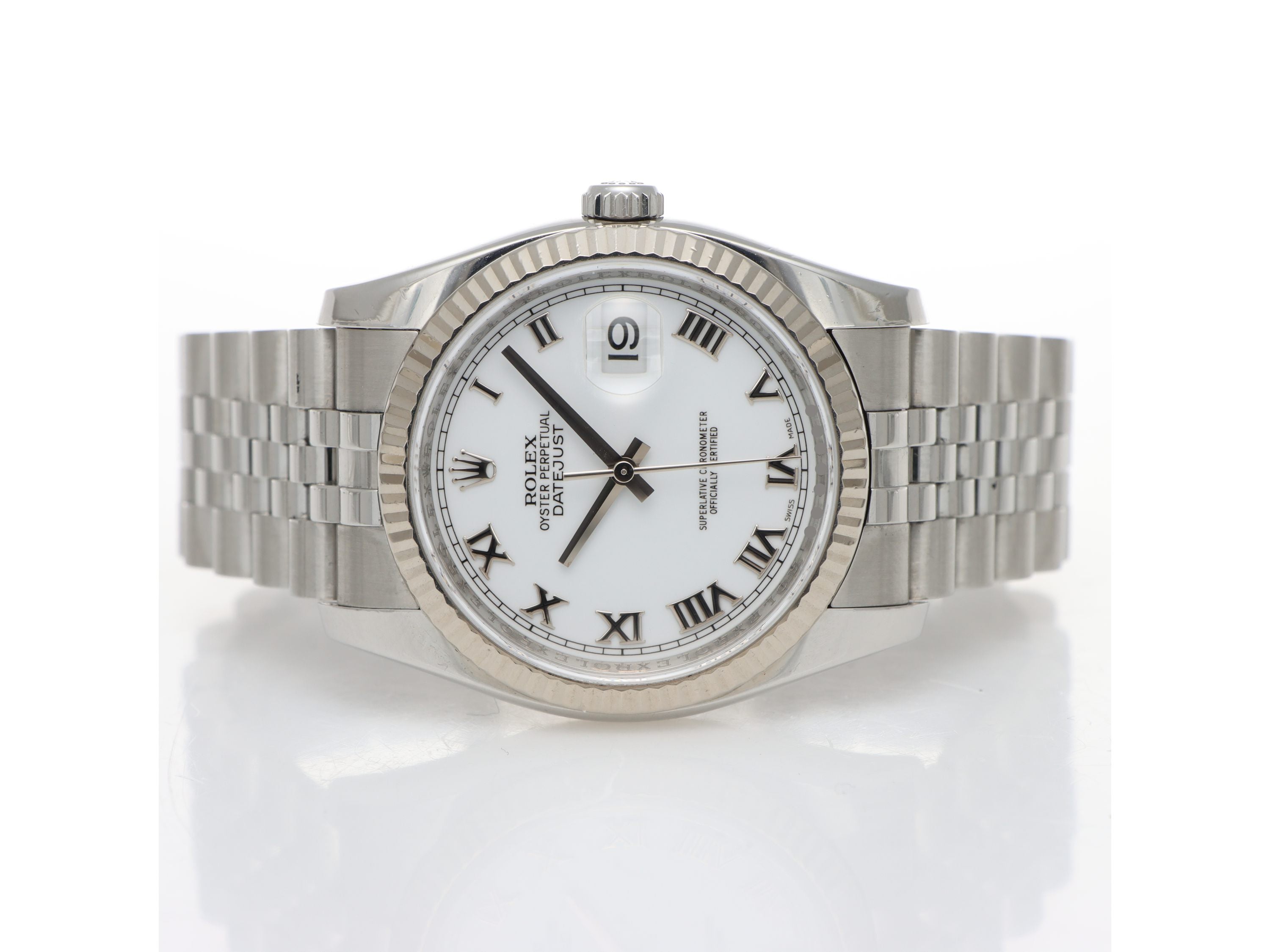 Rolex Datejust Ref. 116234 Quadrante Bianco Anno 2007