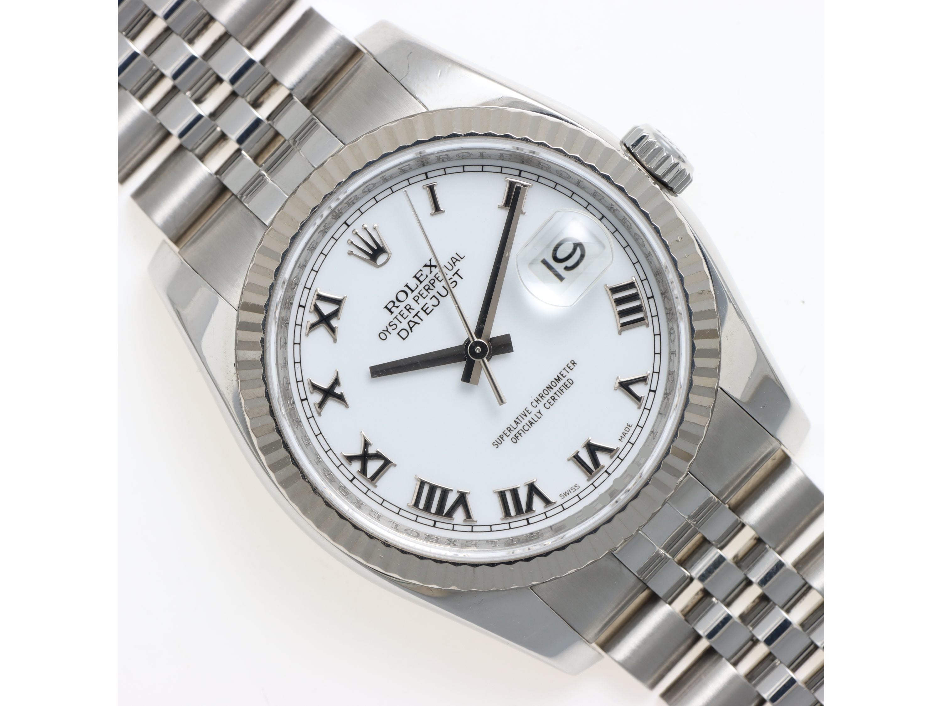 Rolex Datejust Ref. 116234 Quadrante Bianco Anno 2007