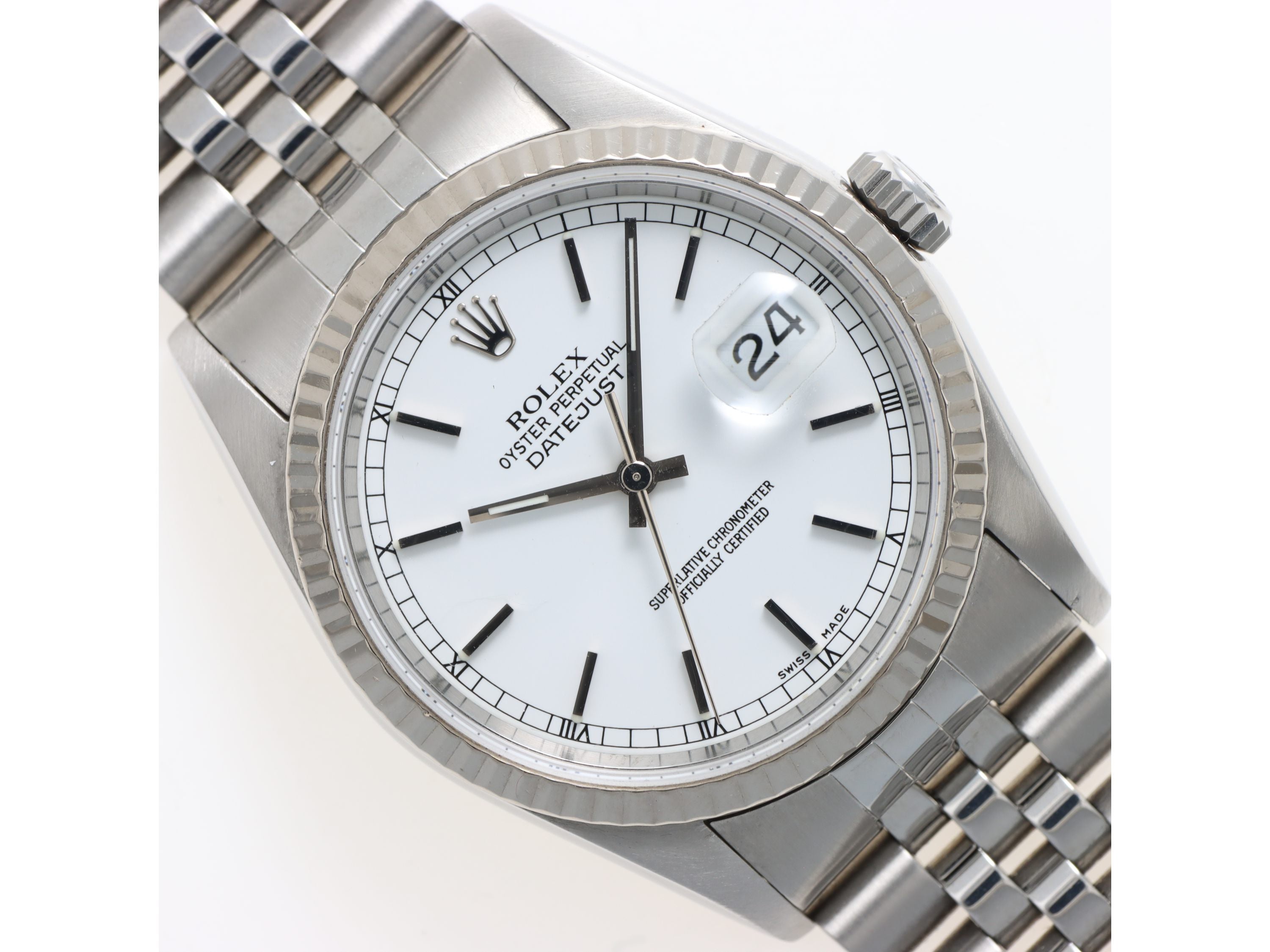 Rolex Datejust Ref. 16234 Quadrante Bianco Anno 1996