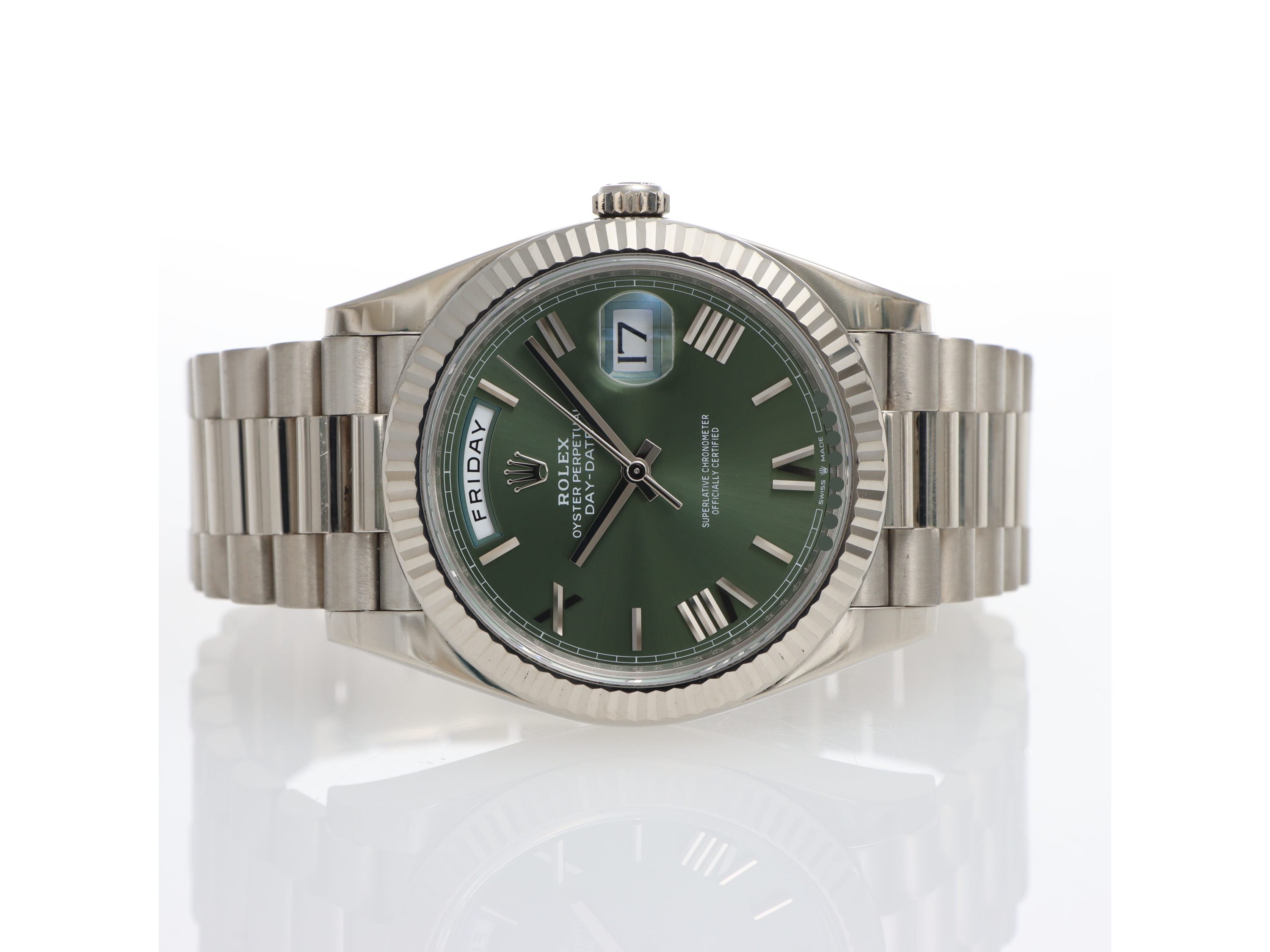 Rolex Day-Date Oro Bianco Ref. 228239 Anno 2022