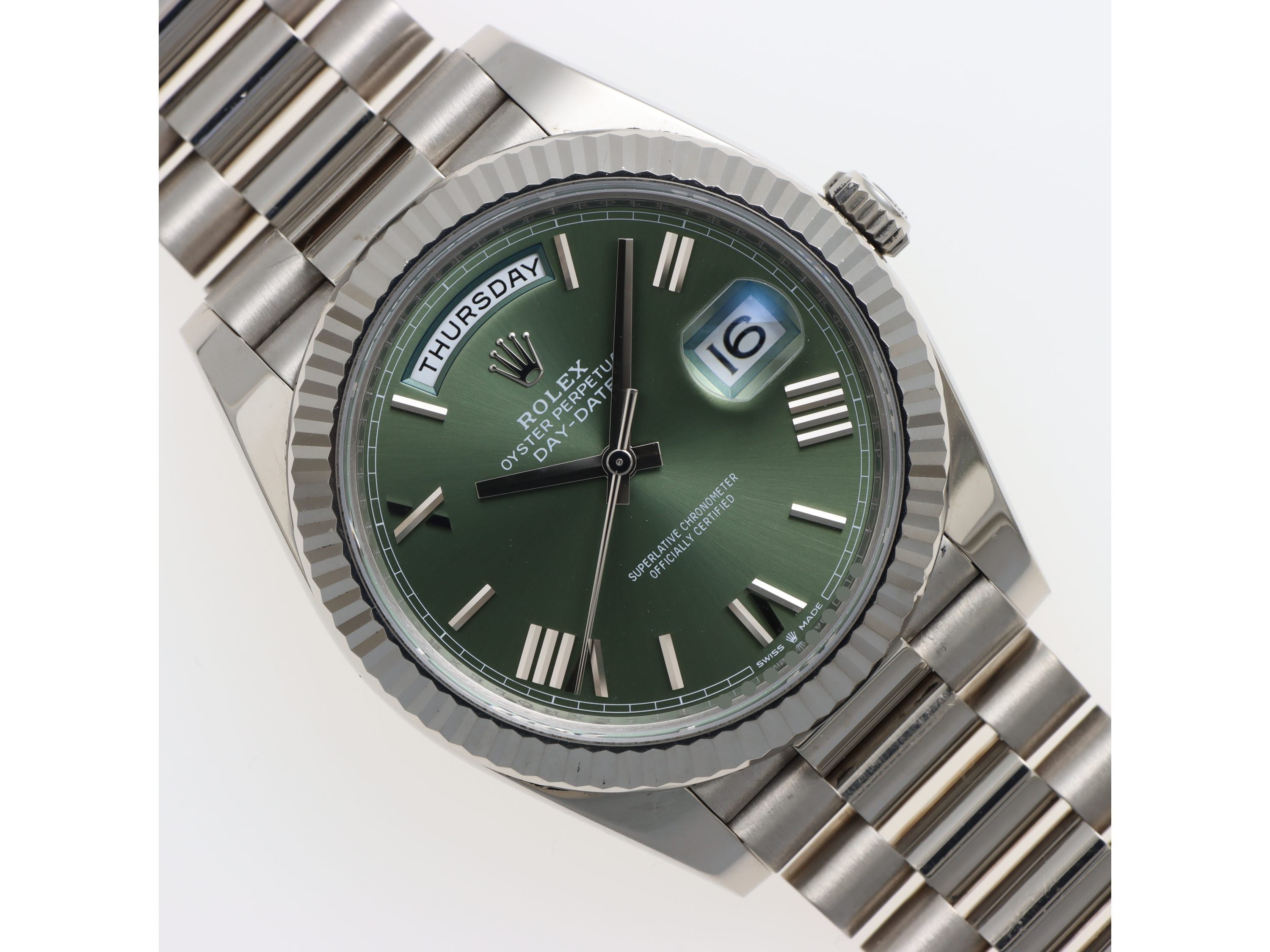 Rolex Day-Date Oro Bianco Ref. 228239 Anno 2022
