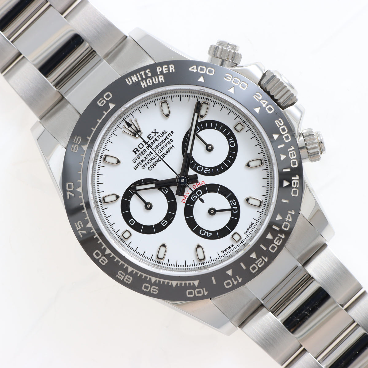 Rolex Daytona Ref. 116500LN Bianco Anno 2018