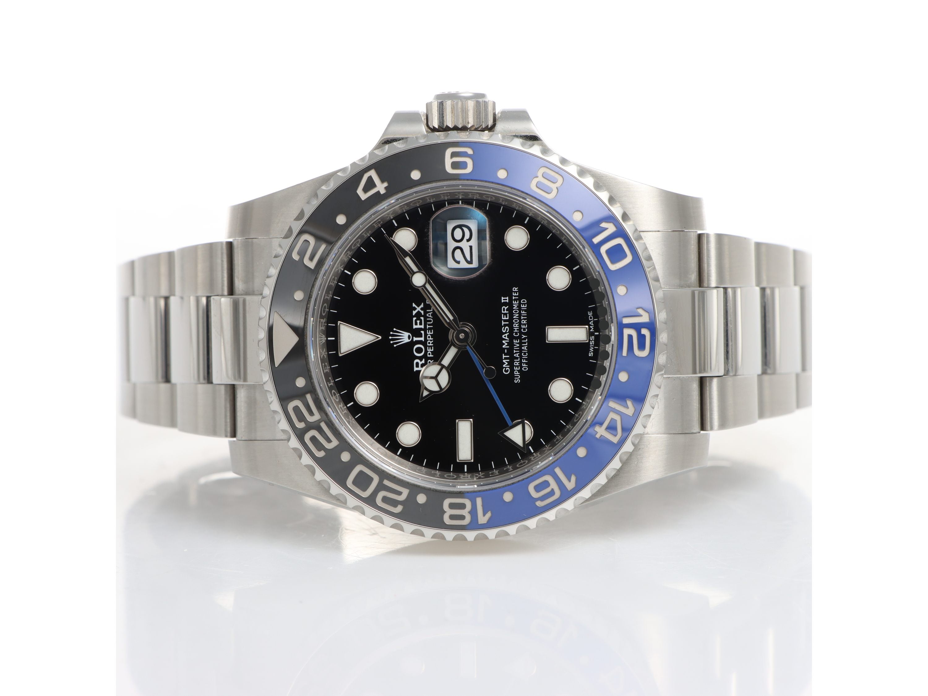 Rolex GMT Master II Ref. 116710BLNR Anno 2018