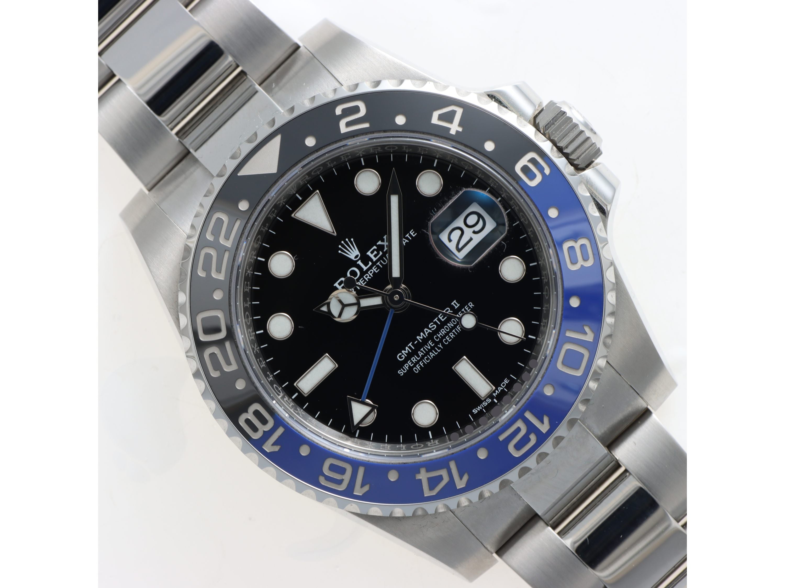 Rolex GMT Master II Ref. 116710BLNR Anno 2018