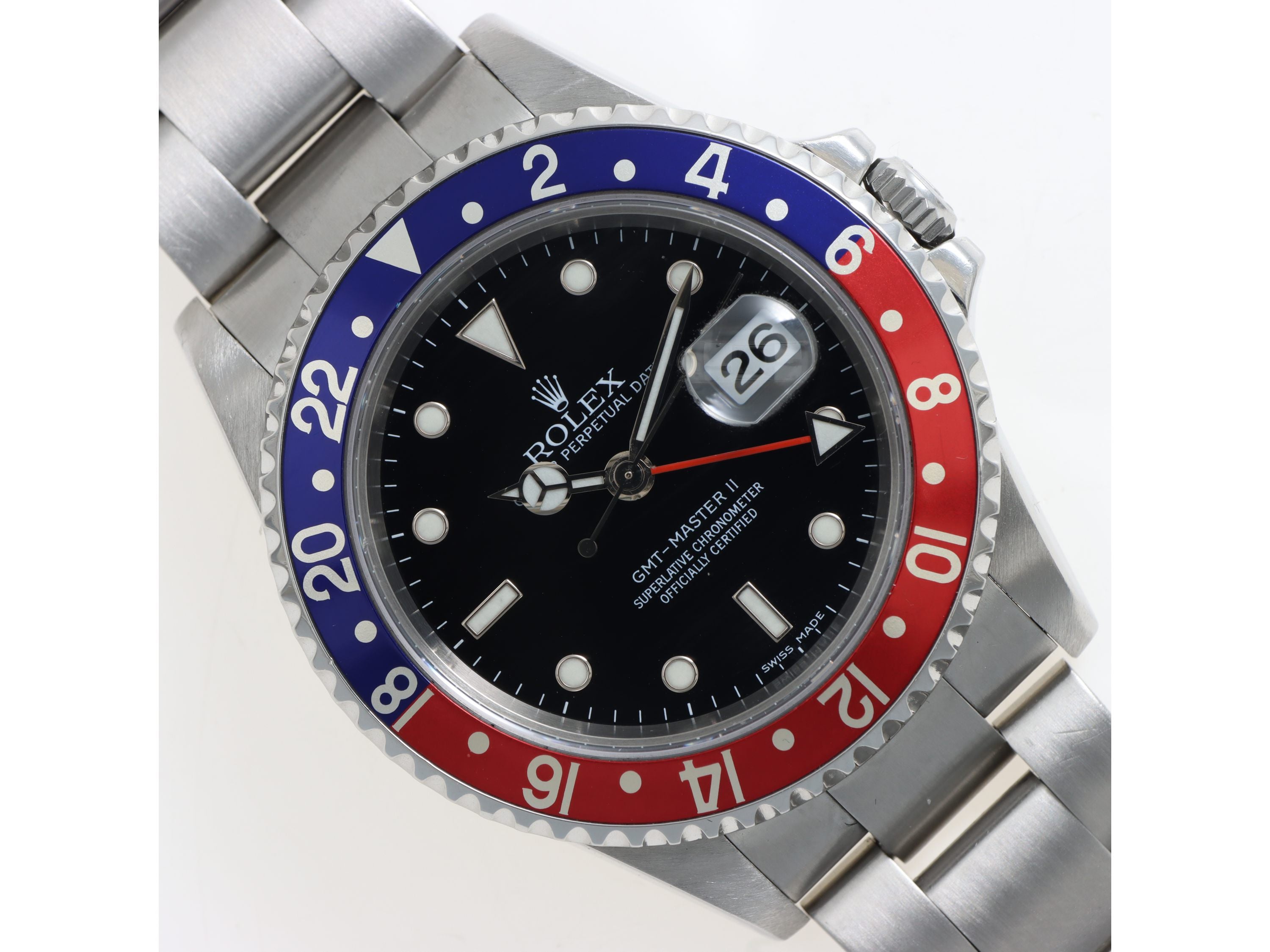 Rolex GMT Master Ref. 16710 Stick Dial Anno 2006