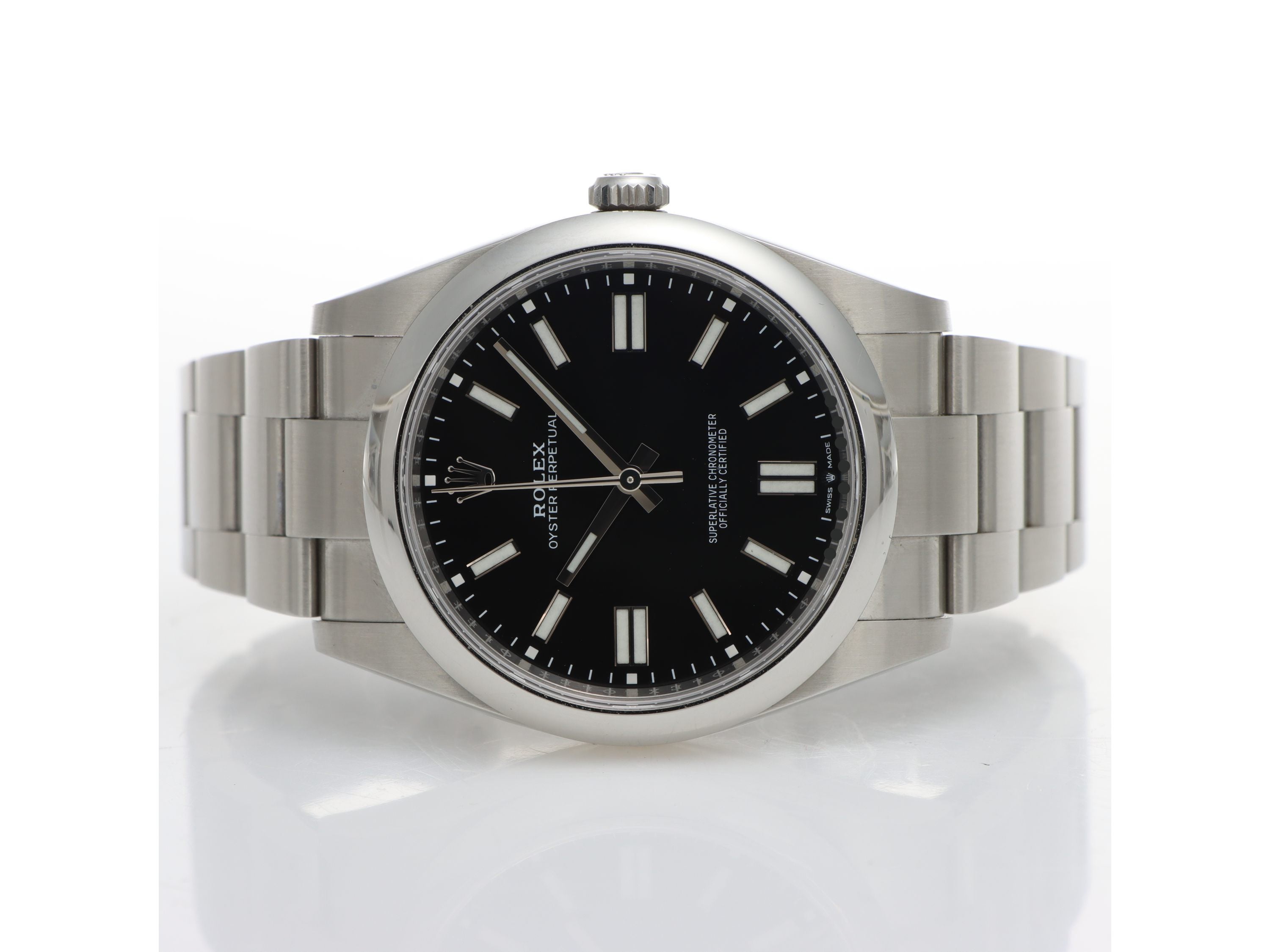 Rolex Oyster Perpetual Ref. 124300 Quadrante Nero Anno 2023