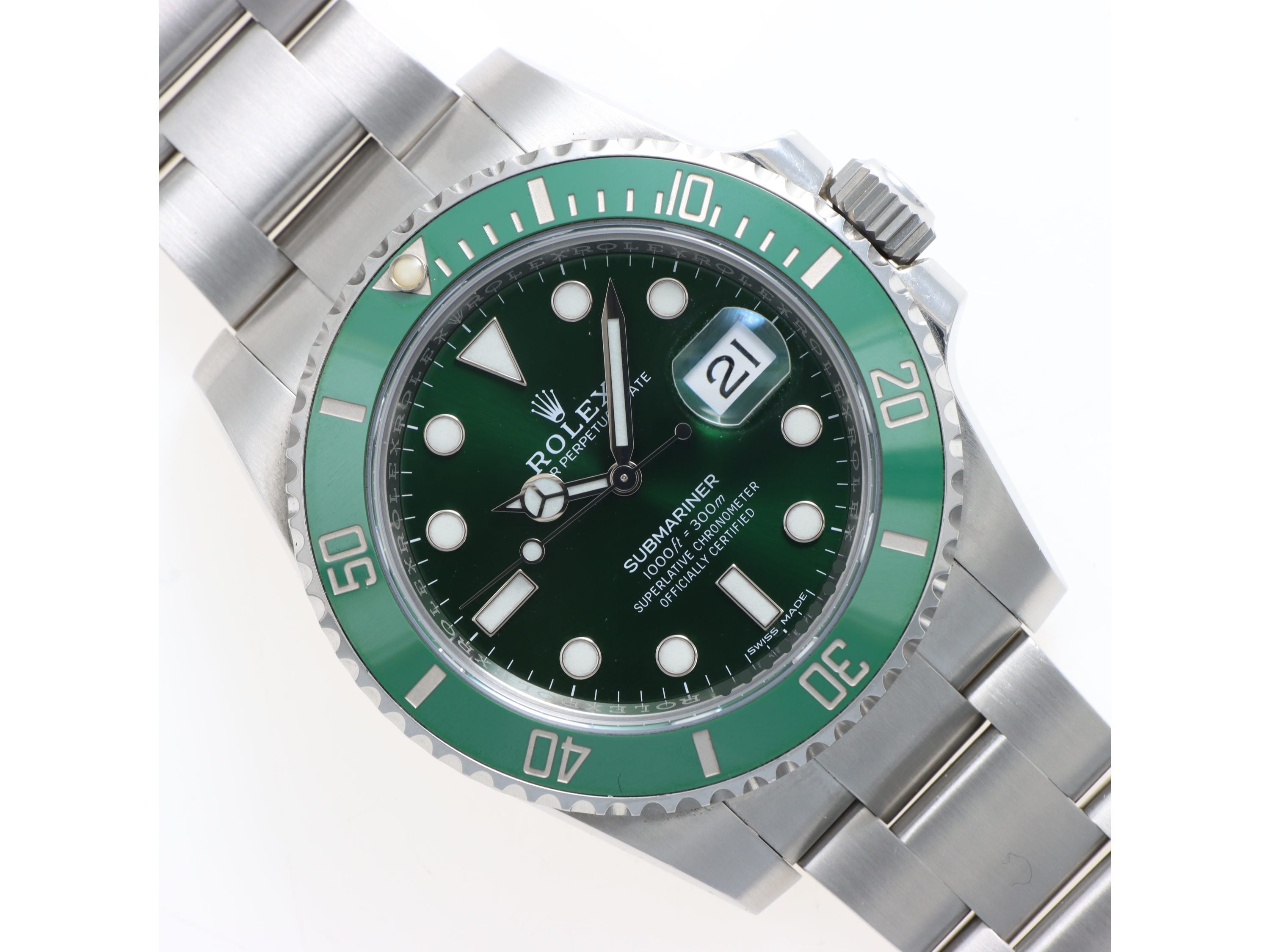 Rolex Submariner Ref. 116610LV Anno 2017
