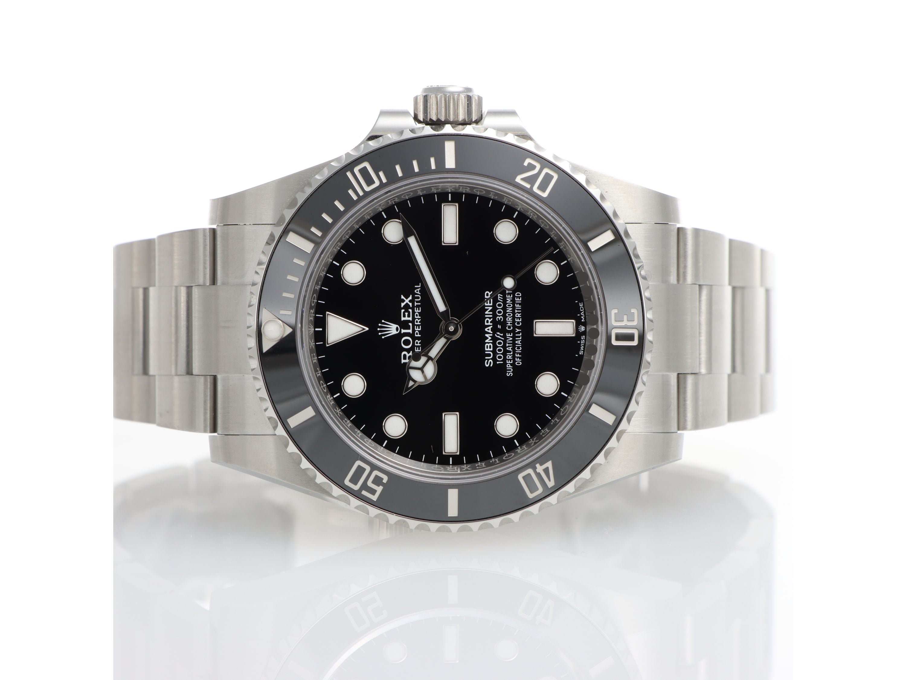 Rolex Submariner Ref. 124060 Anno 2025 Mai Indossato