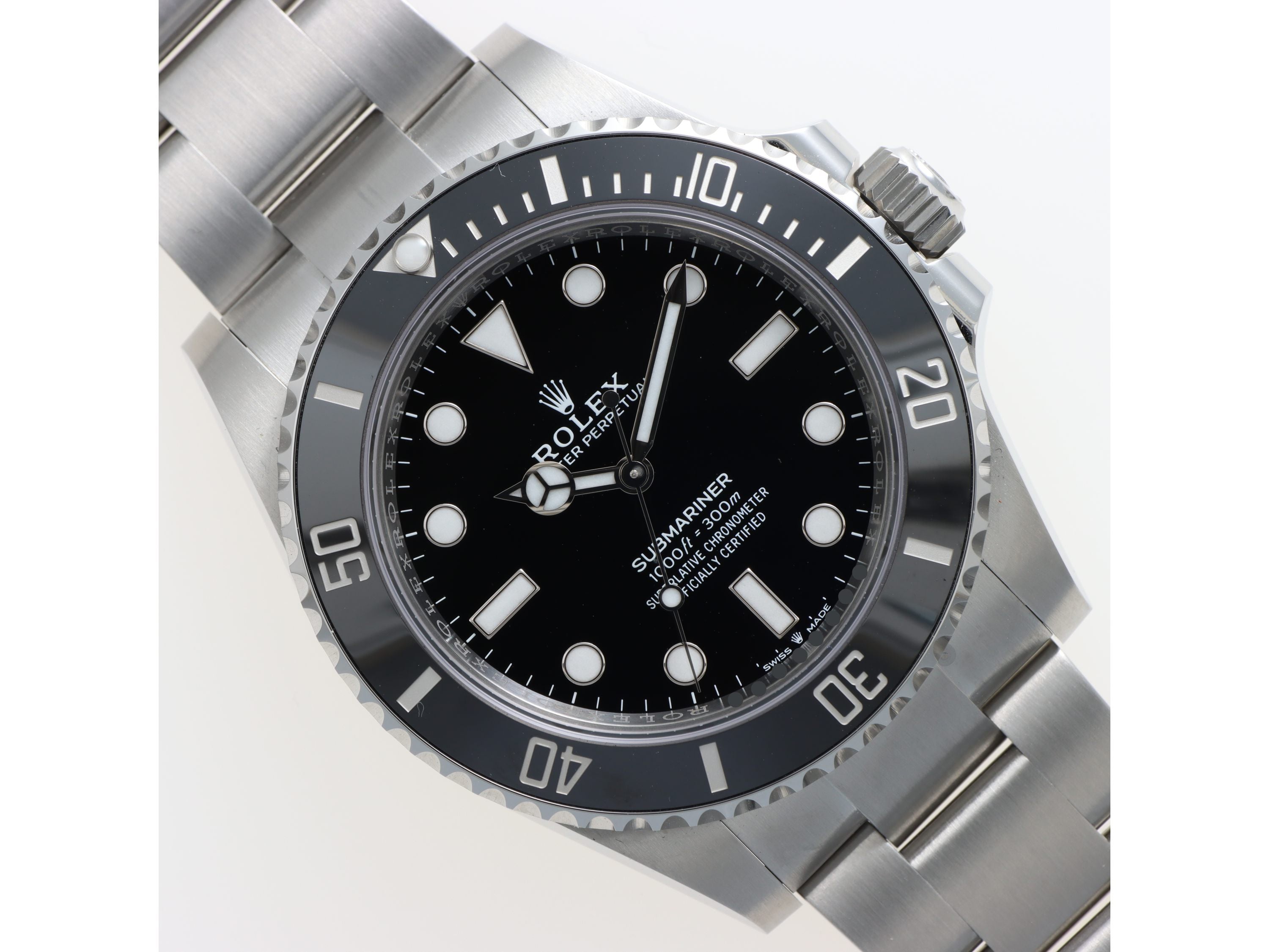 Rolex Submariner Ref. 124060 Anno 2025 Mai Indossato