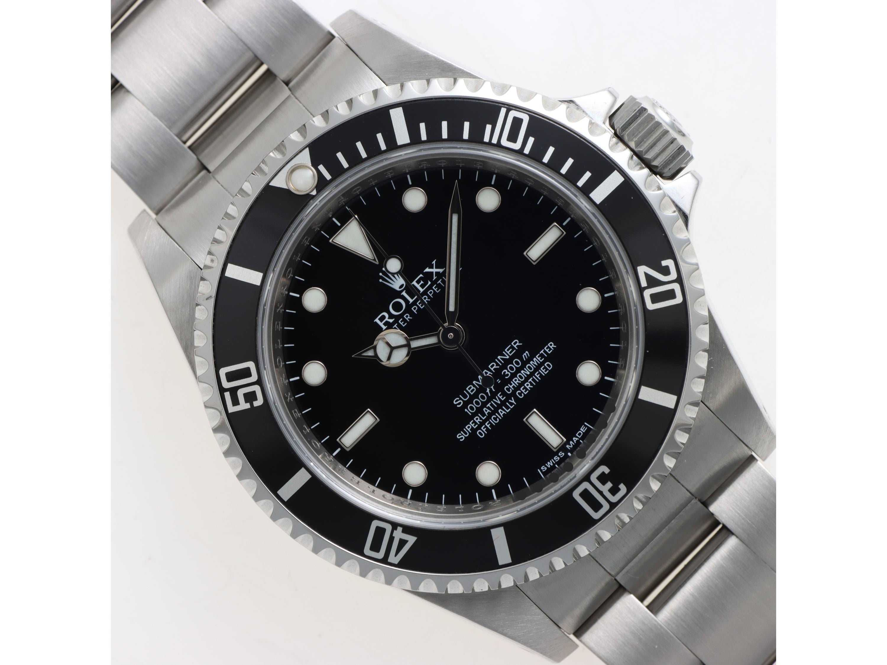 Rolex Submariner No Data Ref. 14060M 4 Scritte Anno 2012