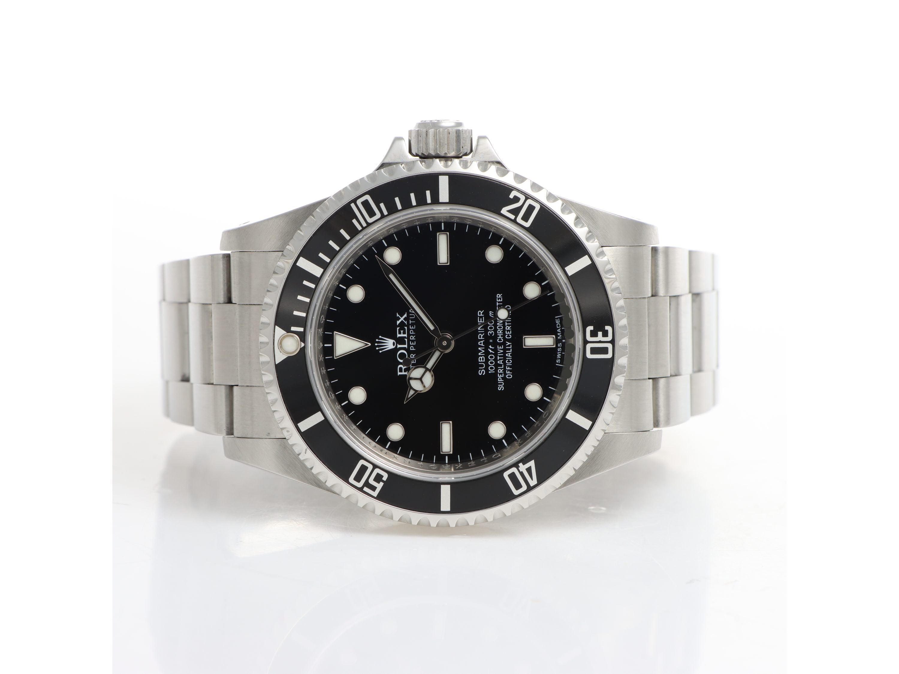 Rolex Submariner No Data Ref. 14060M 4 Scritte Anno 2012