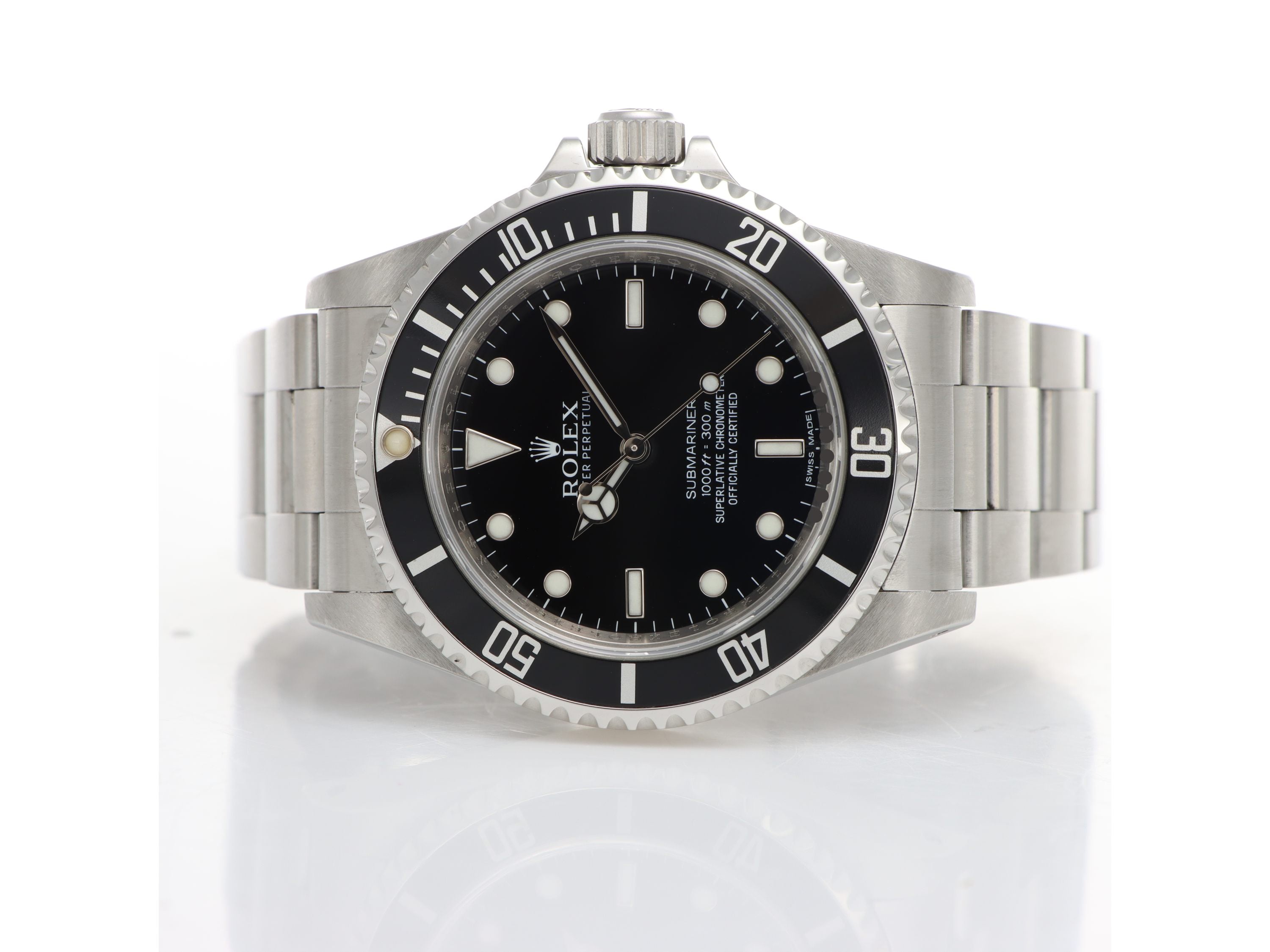 Rolex Submariner No Data Ref. 14060M 4 Scritte Anno 2011