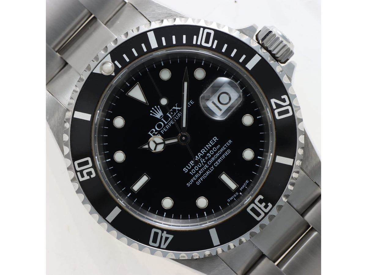 Rolex Submariner Ref. 16610 Anno 2003 Seriale Y SEL