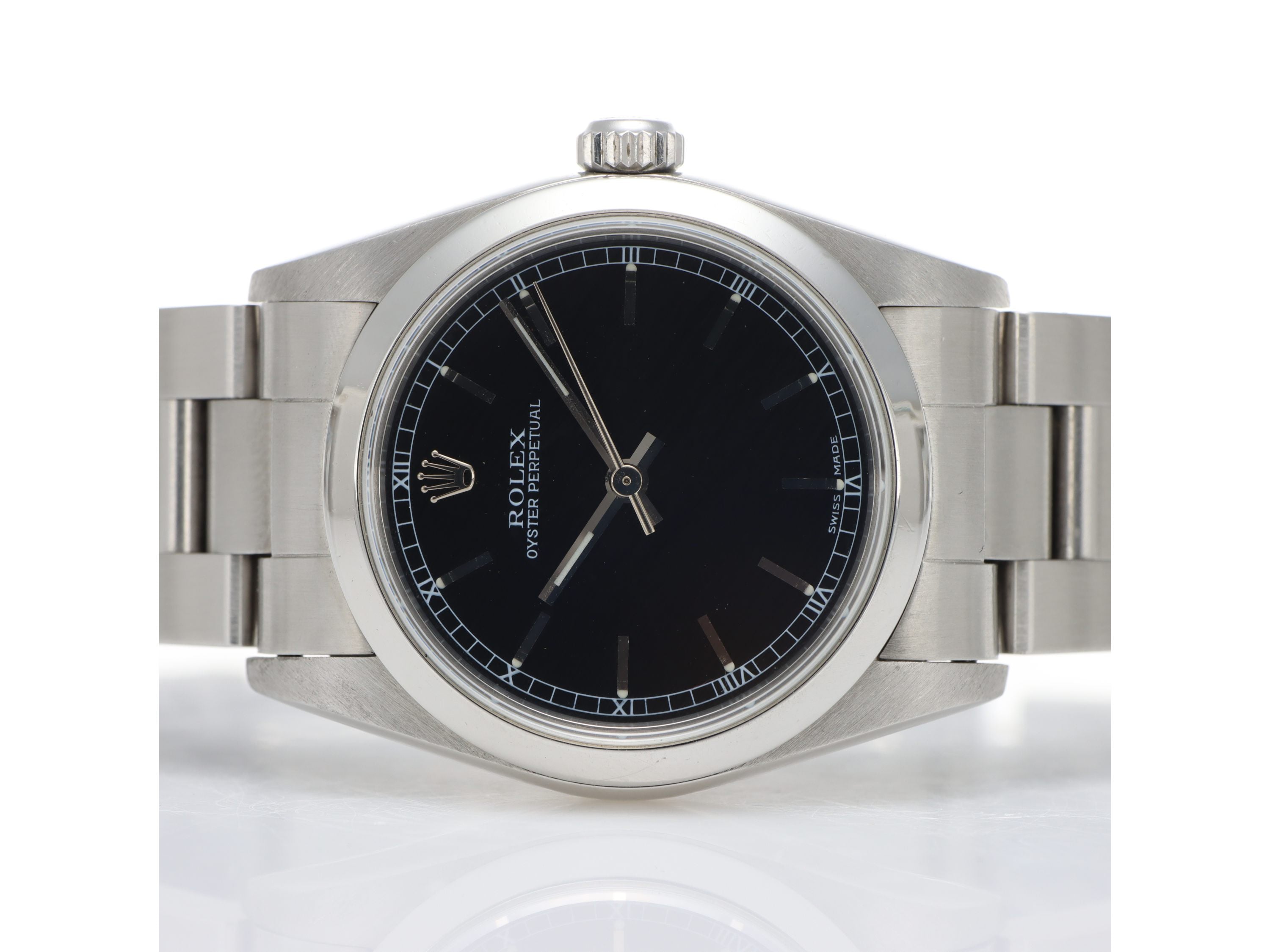 Rolex Oyster Perpetual 31 mm Ref. 77080 Anno 2001 Nero