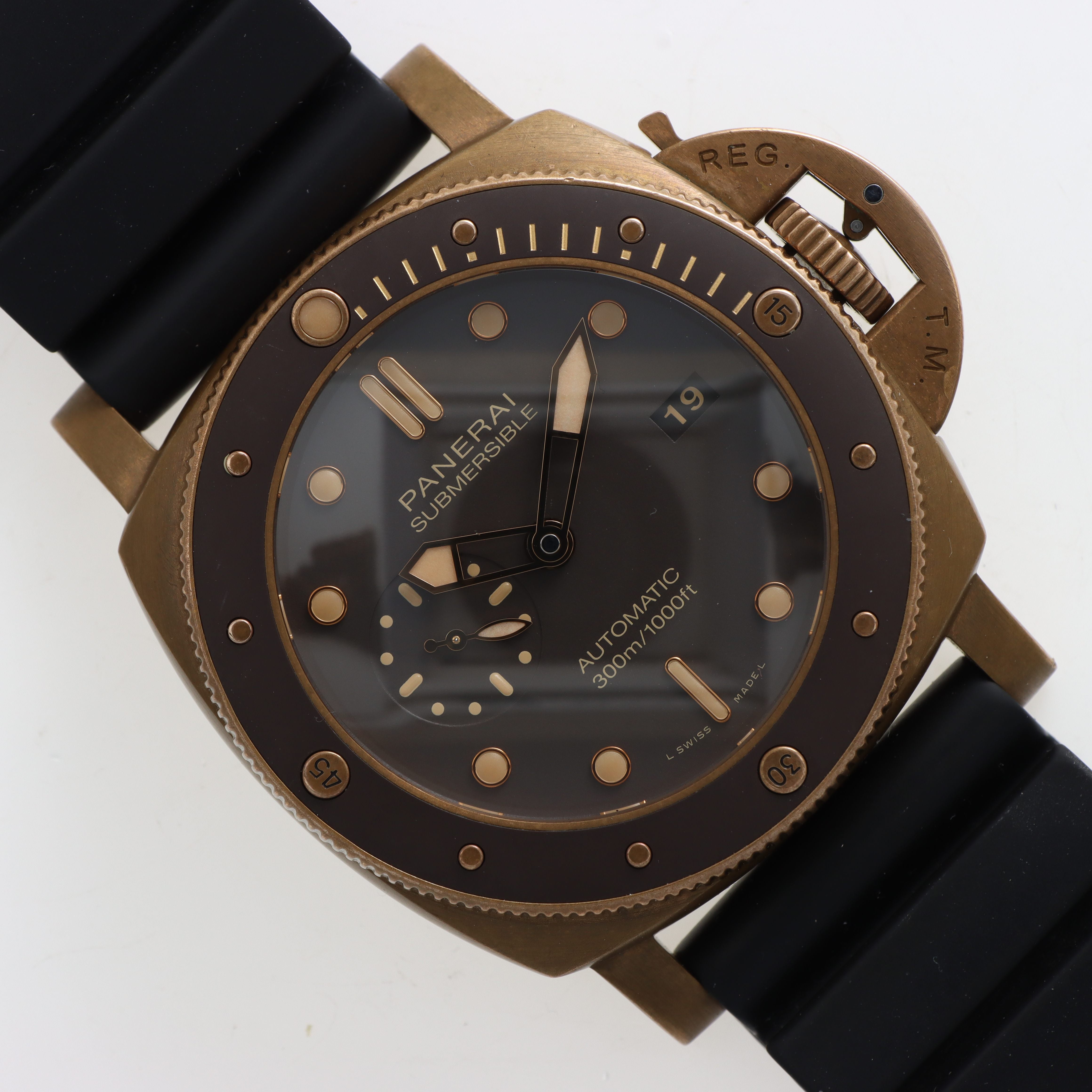 Panerai Submersible Ref. PAM00968 Anno 2021 Bronzo 47mm