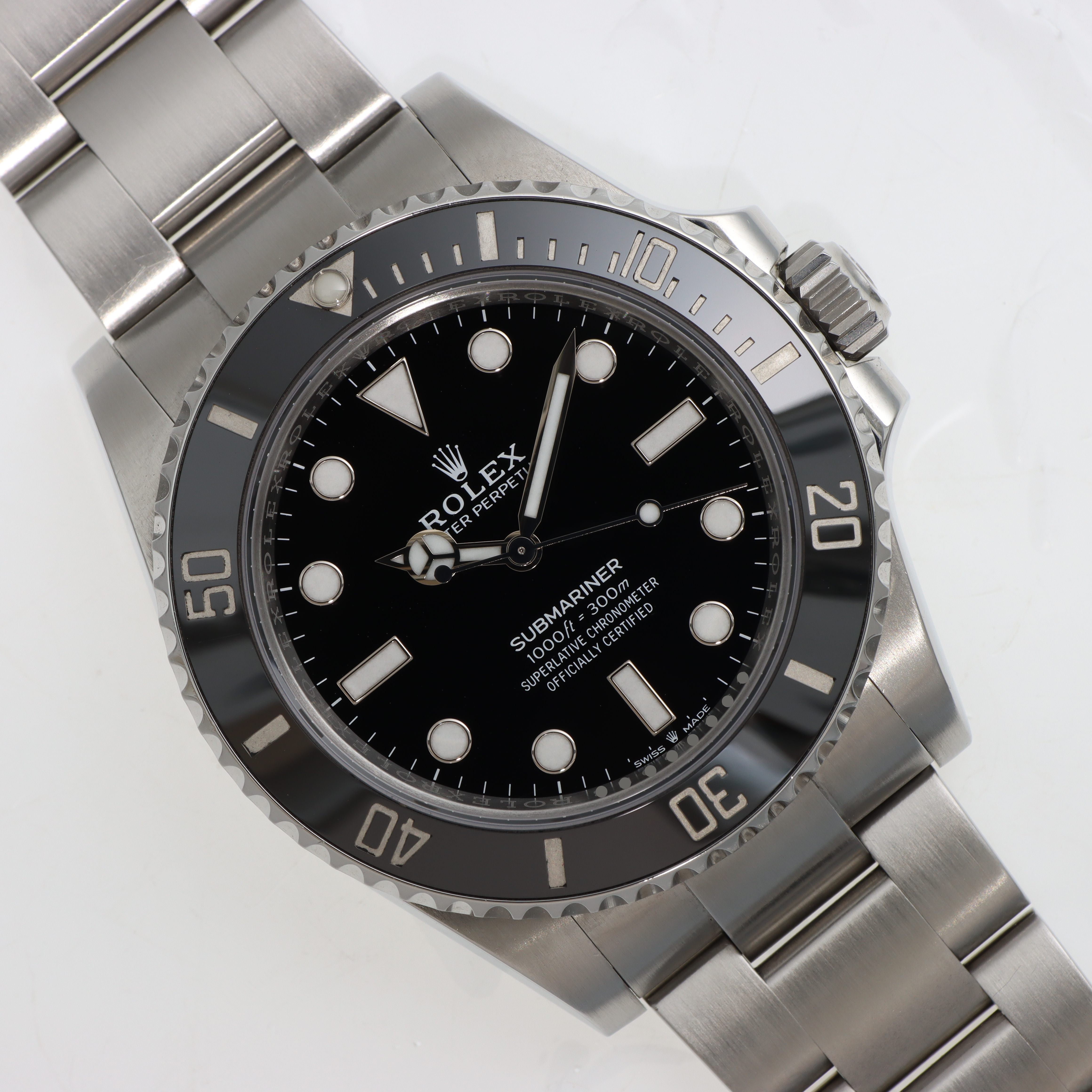 Rolex Submariner NO Date Ref. 124060 Anno 2024 ITA