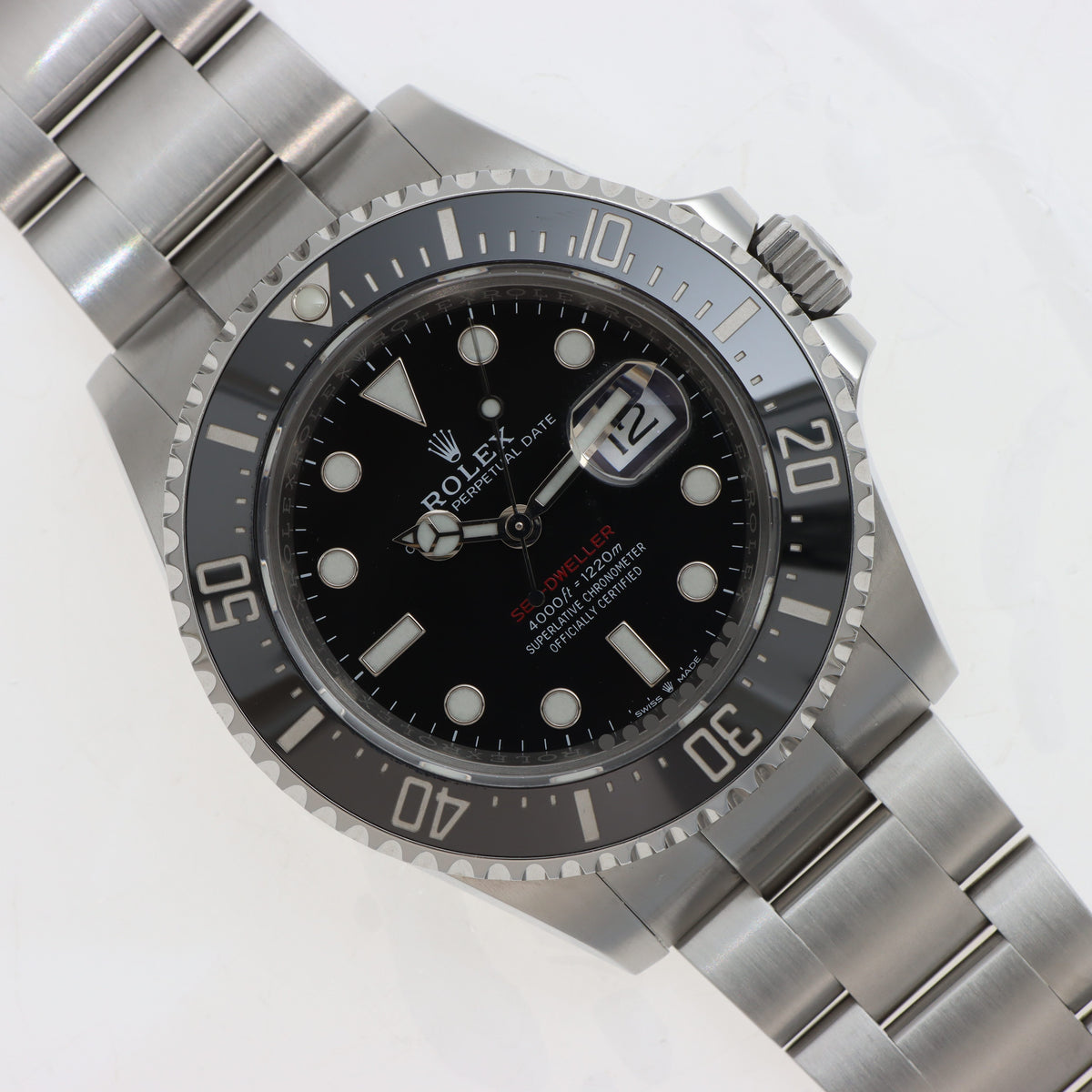 Rolex Sea Dweller Ref. 126600 Anno 2021 Scritta Rossa ITA