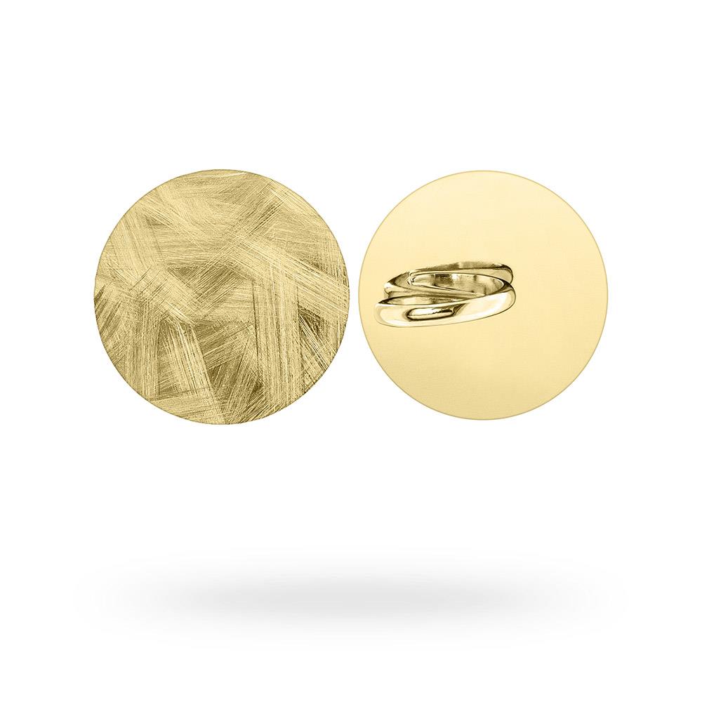 Anello Diva in argento 925 con finitura Scratch oro collezione Piper