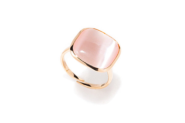 Anello Madi Laguna in argento colore rosa chiaro