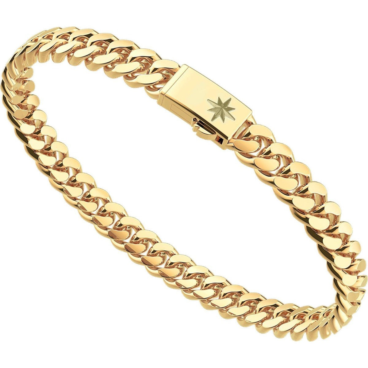 Bracciale a grumette Zancan in argento con pvd giallo