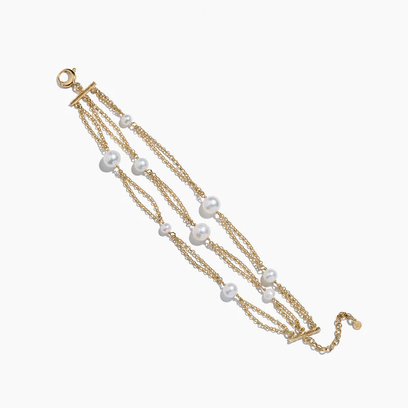 Bracciale Lucedeimieiocchi Lola in argento 925 e perle Fresh Water