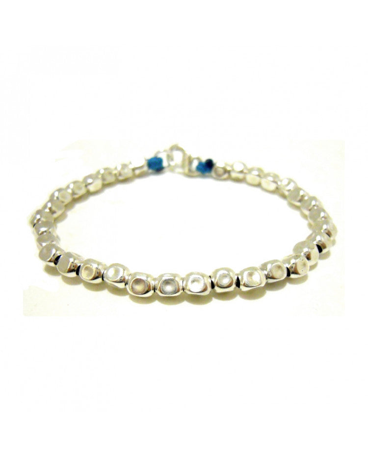 Bracciale Spadarella in argento 925 con pepite medie