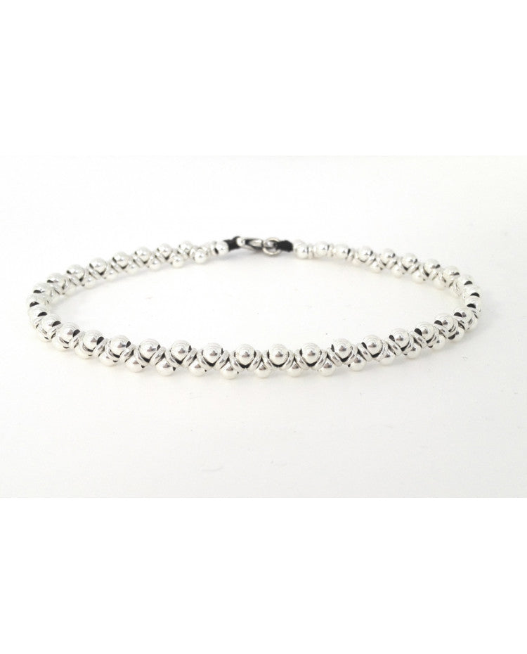 Bracciale Spadarella in argento 925 pallini