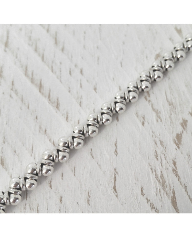 Bracciale Spadarella in argento 925 pallini