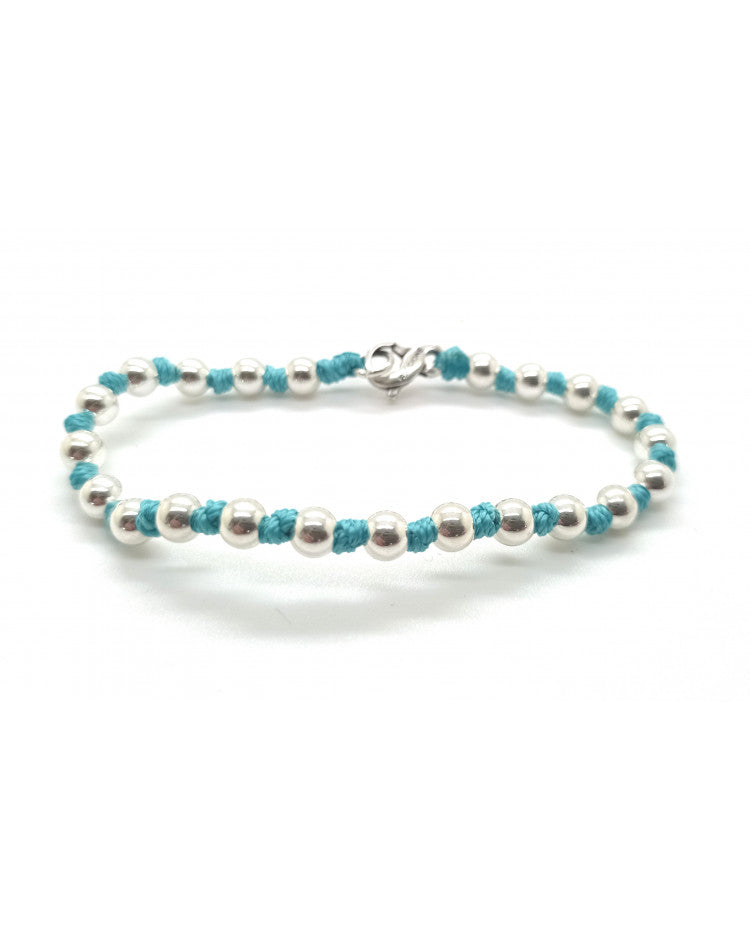 Bracciale Spadarella in argento 925 spadino sfere grandi