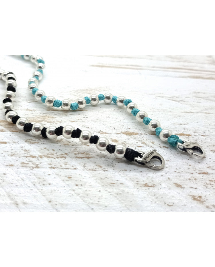 Bracciale Spadarella in argento 925 spadino sfere grandi