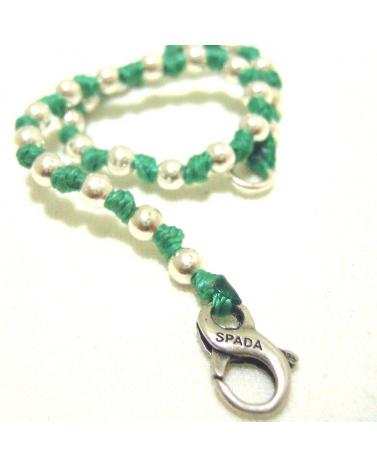 Bracciale Spadarella in argento 925 spadino sfere piccole
