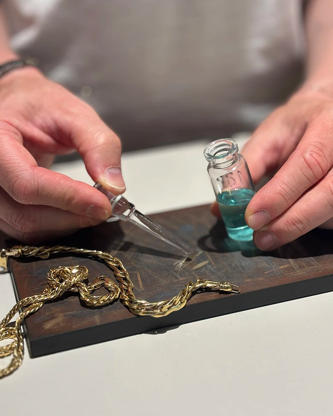 Valutazione dell'oro da parte del compro oro a Prato Clover