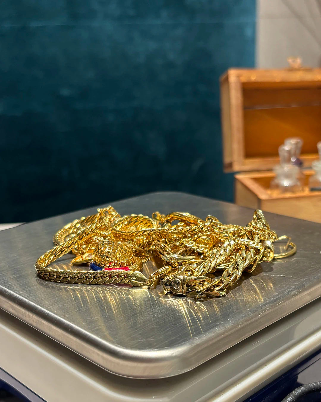 Gioielli in oro per il compro oro a Prato