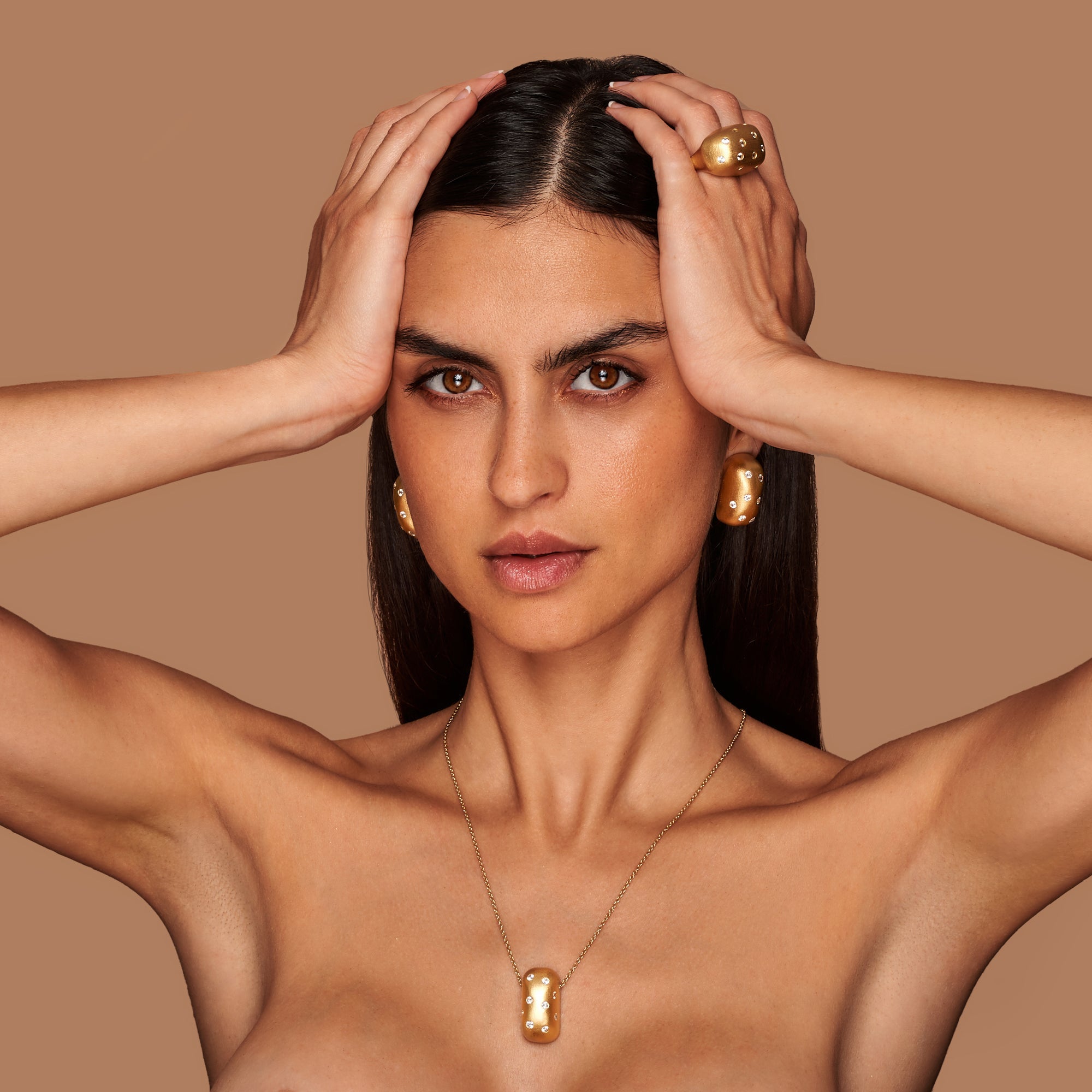 Collana Lucedeimieiocchi in argento 925 modello Athena con zirconi