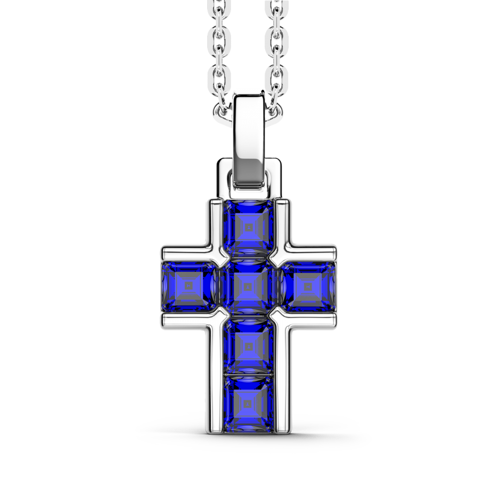 Collana Zancan in argento con pietre naturali