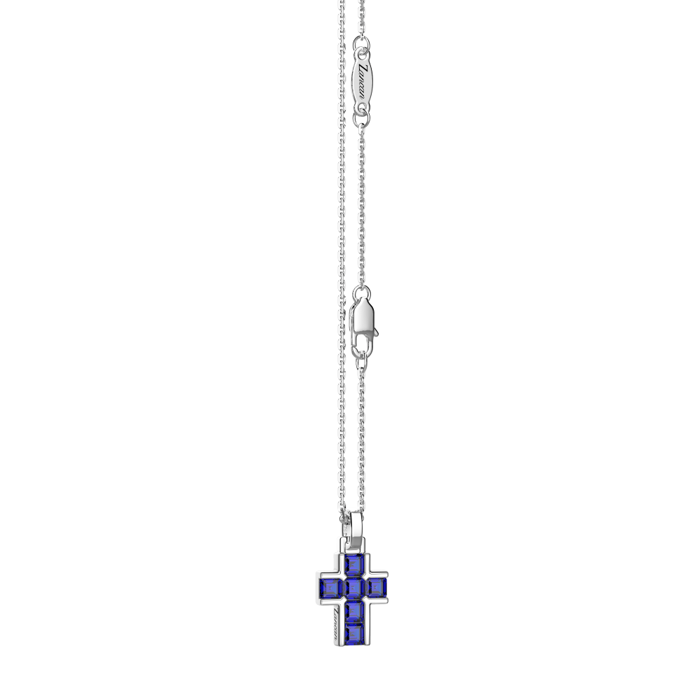 Collana Zancan in argento con pietre naturali