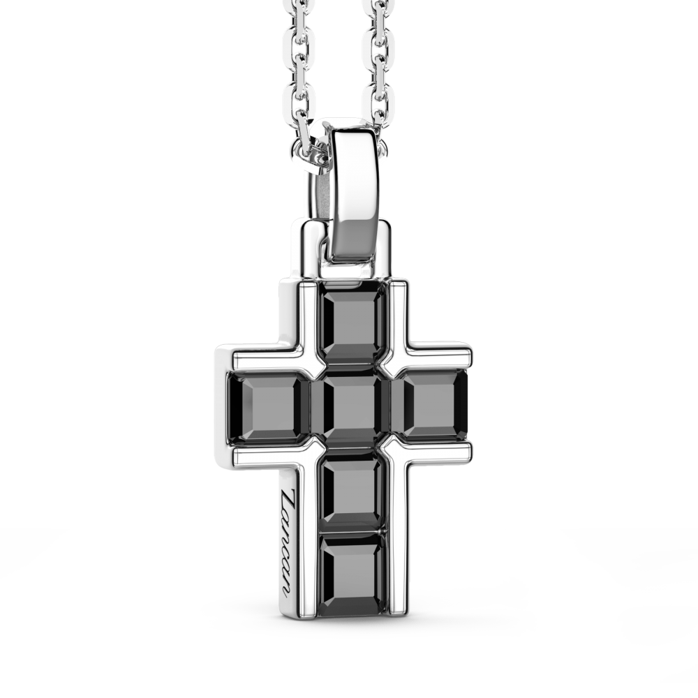 Collana Zancan in argento con pietre naturali