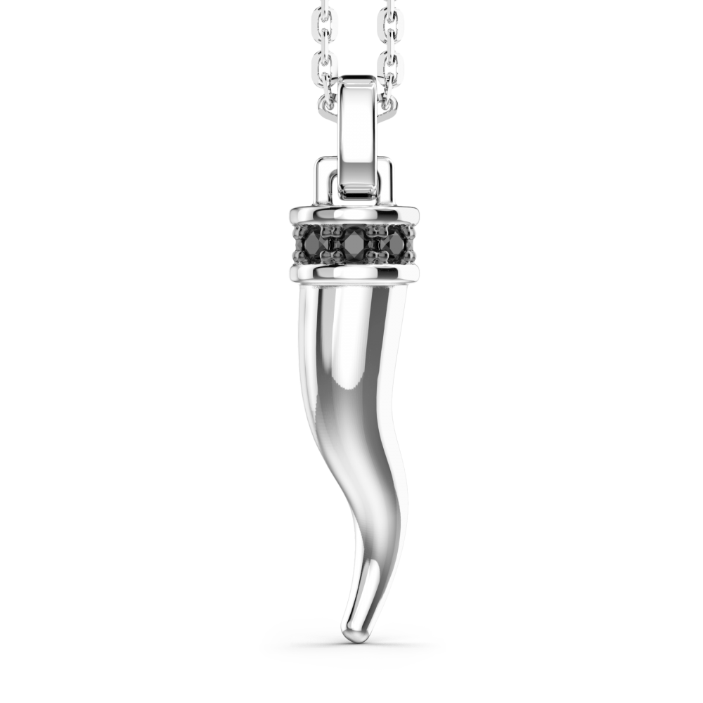 Collana Zancan in argento con pietre naturali