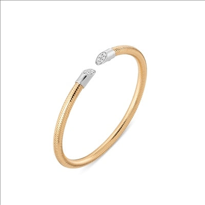 Bracciale Nobile Ponte Vecchio Gioielli in oro giallo con pavè di diamanti