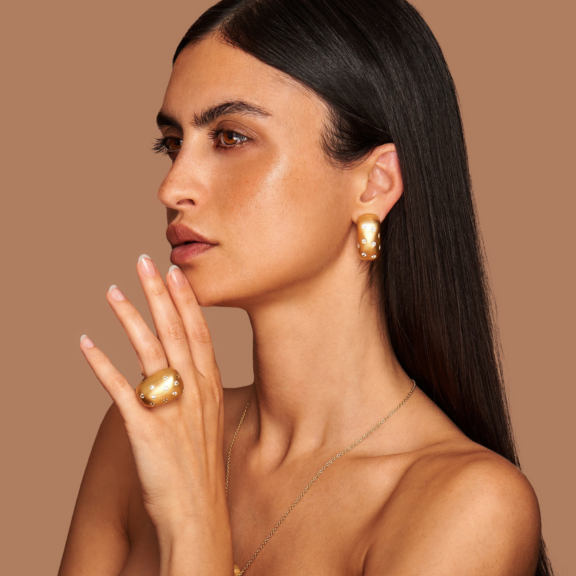 Orecchini Lucedeimieiocchi in argento 925 modello Athena con zirconi