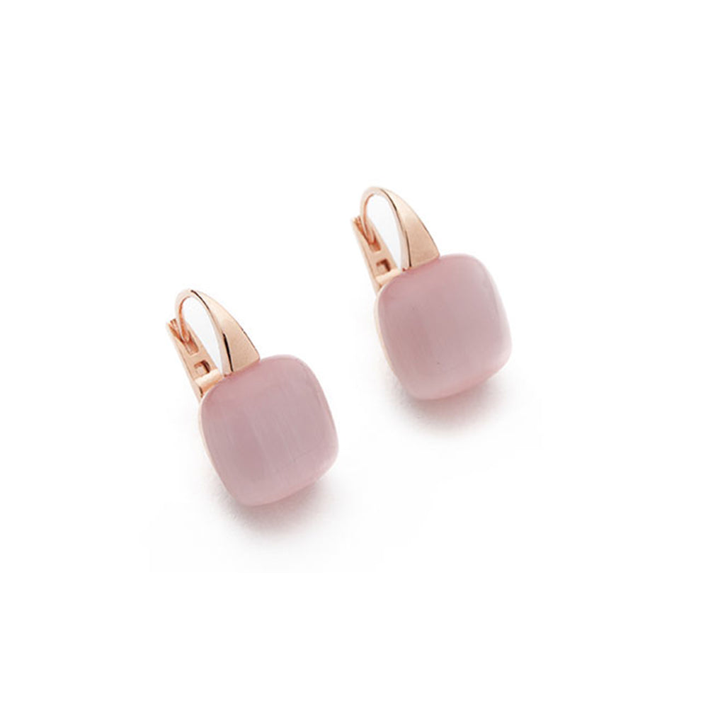 Orecchini Madi Essenza Rosa tenue in argento