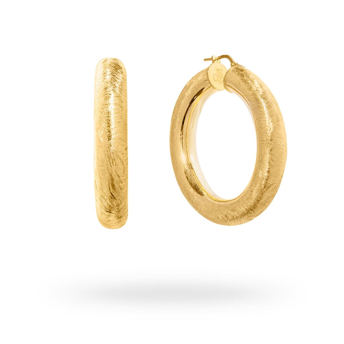 Orecchino cerchio Diva in argento 925 Hoops 45 mm