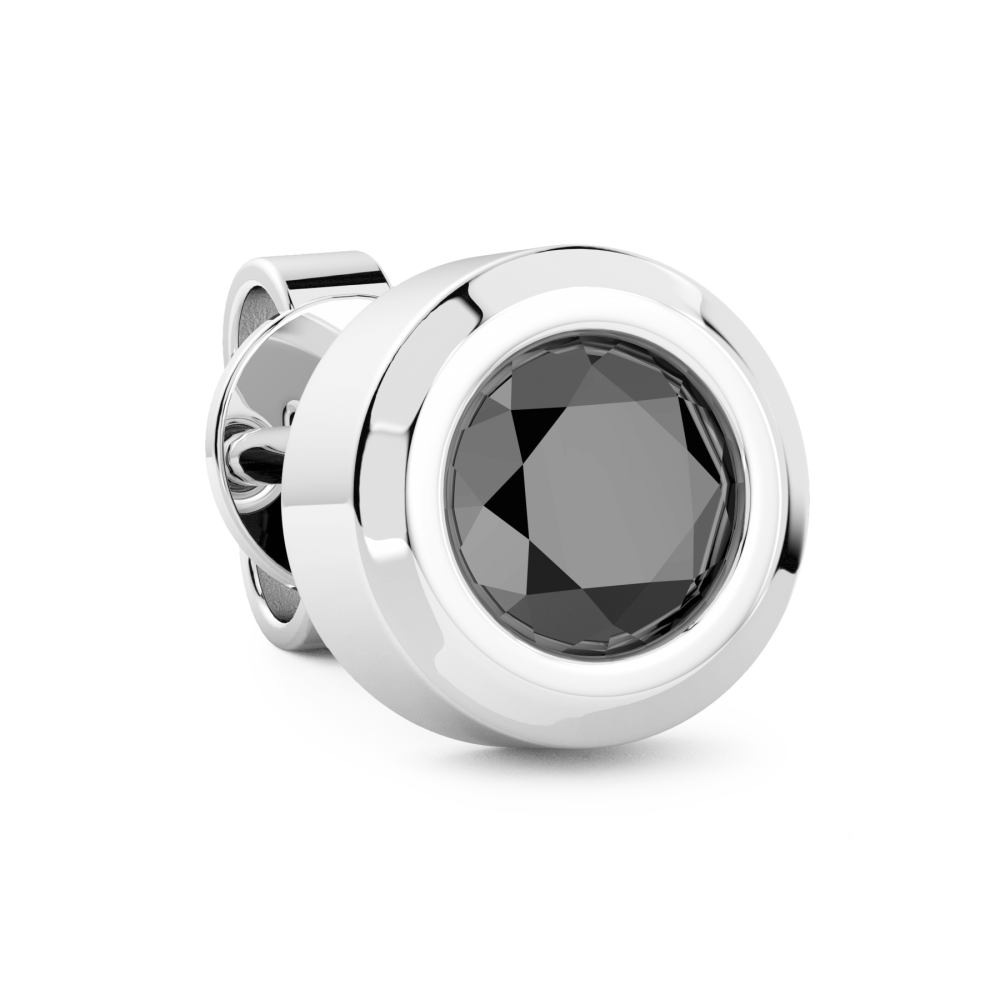 Orecchino Zancan in argento