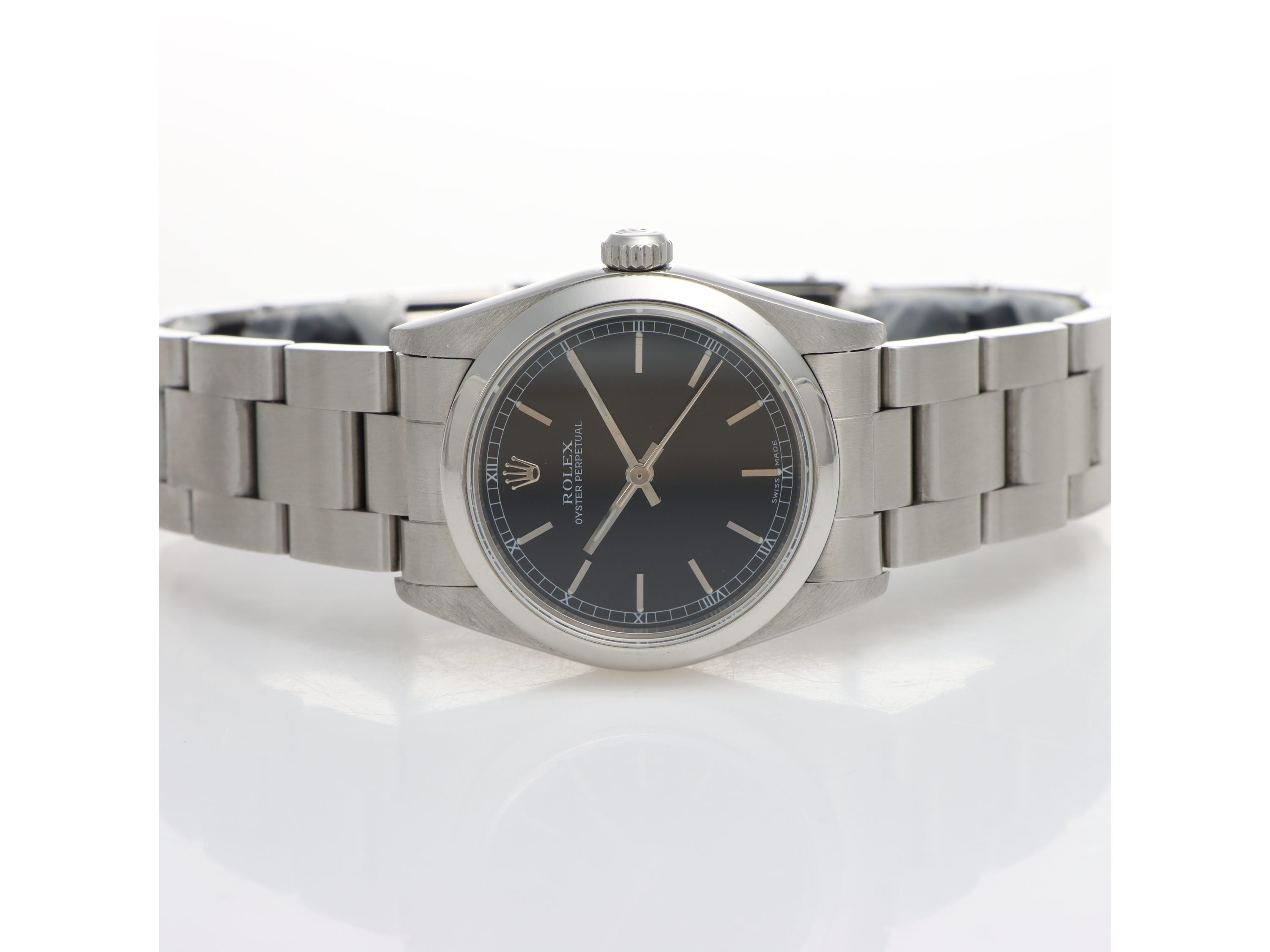 Rolex Oyster Perpetual 31 mm Ref. 77080 Anno 2001 Nero