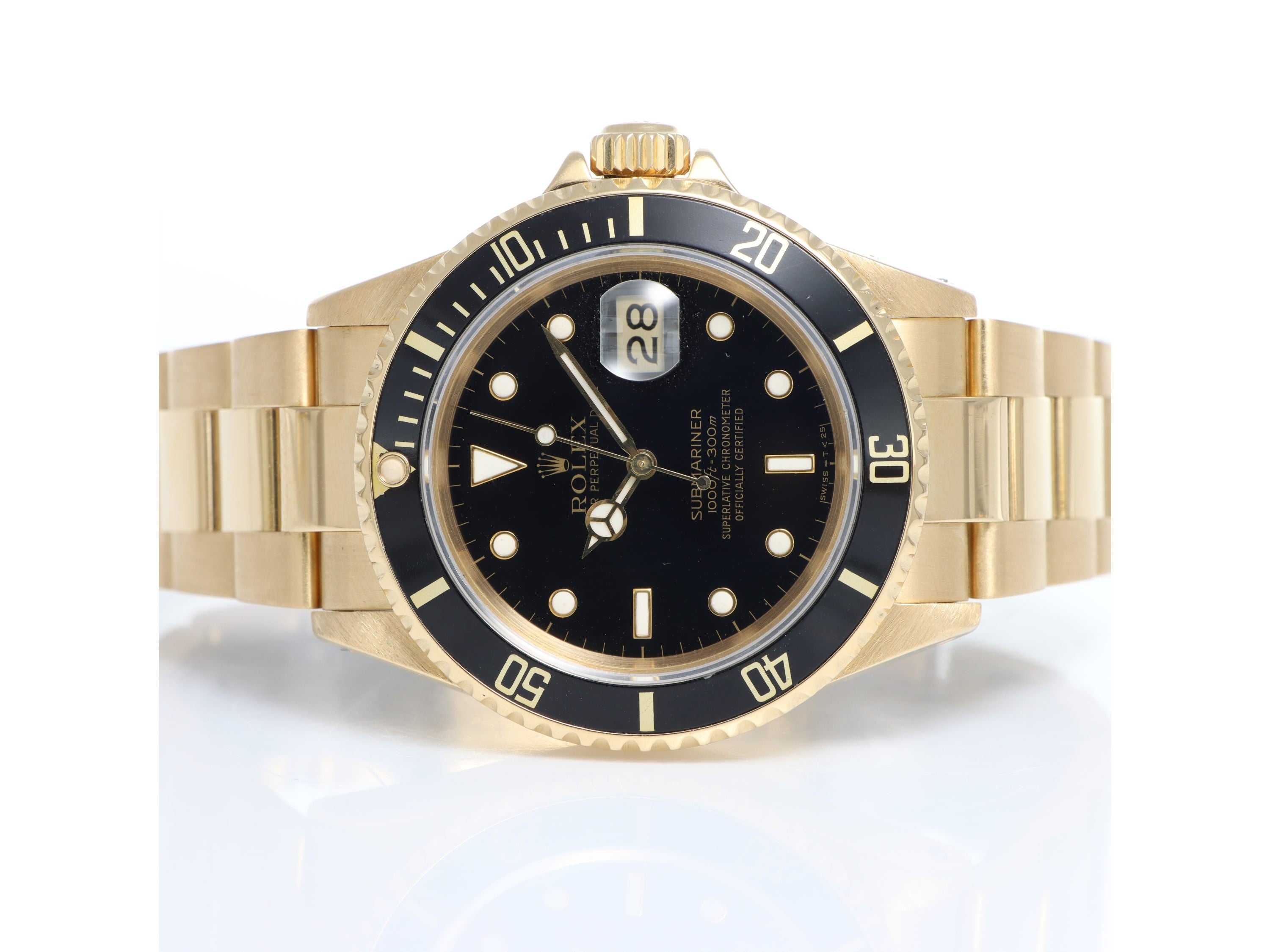 Rolex Submariner Data Ref. 16618 Anno 1990