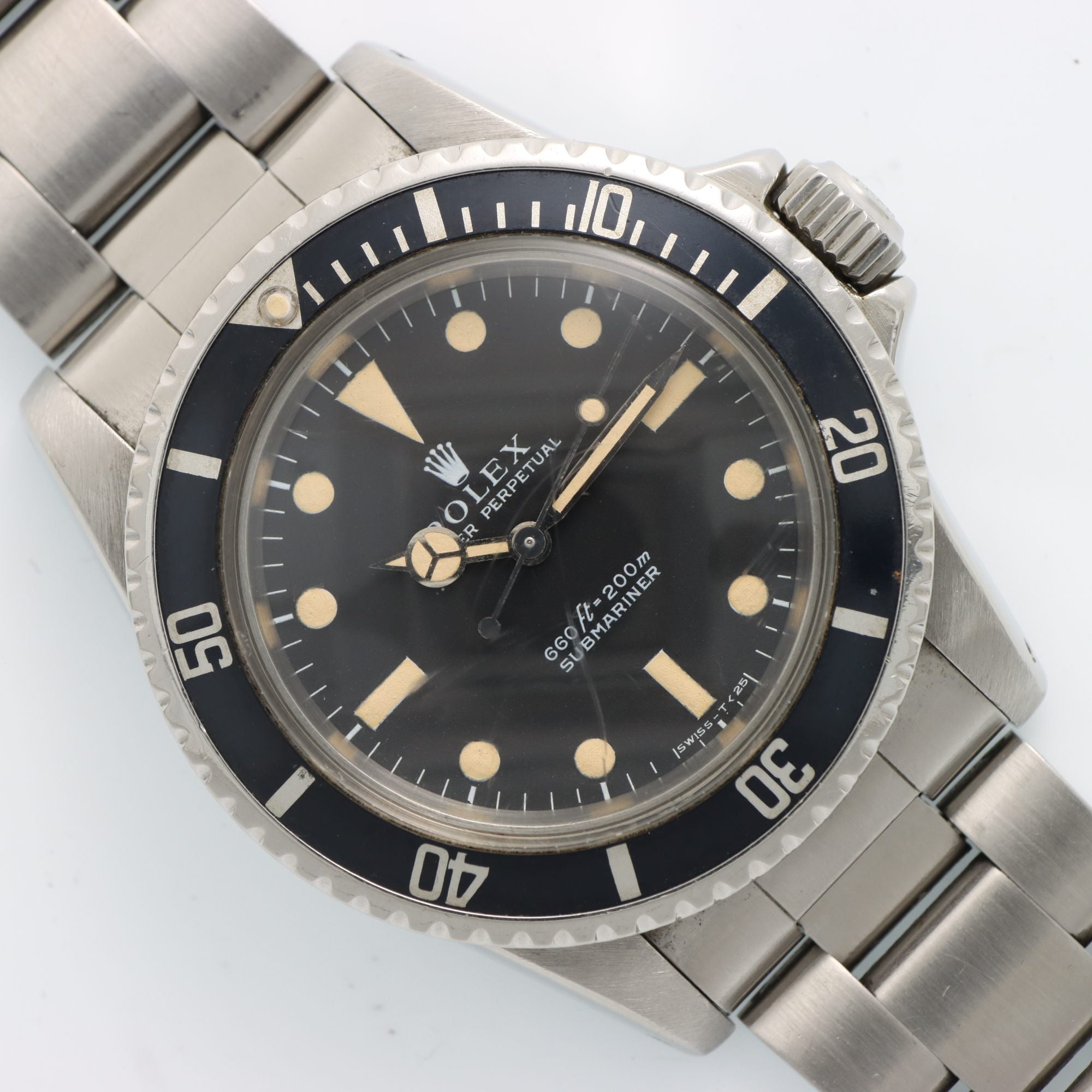 Rolex Submariner No Date 40 Ref. 5513 Anno 1973
