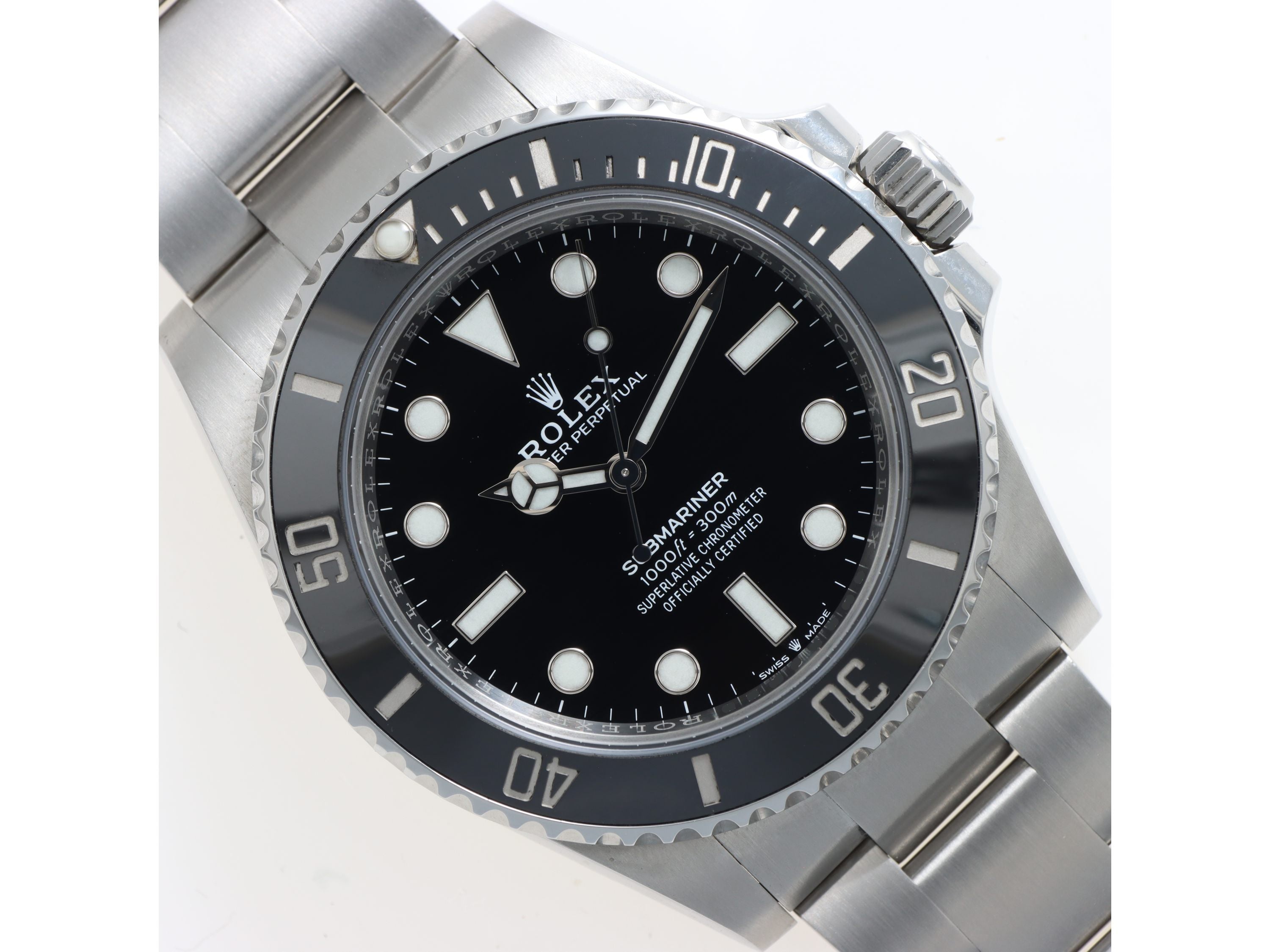 Rolex Submariner No Date Ref. 124060 Anno 2022
